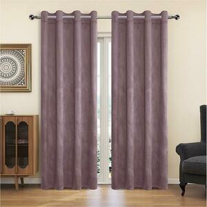 Függöny karikákkal YC11932/200G/010/140x250 cm hangaszínű kép