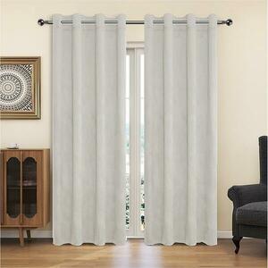 Függöny karikákkal YC11932/200G/001/140x250 cm fehér kép