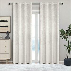 Függöny karikákkal YC11939/200G/112/140x250 cm krémszínű kép