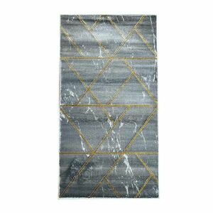 Szőnyeg Frisee Diamond 2, 0/2, 9 A0052 sötét szürke/arany kép
