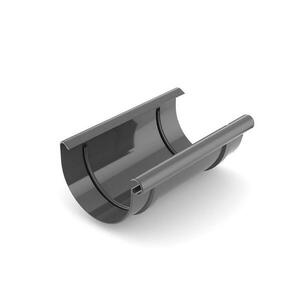 BRYZA PVC Ereszcsatorna összekötő idom 125 mm grafit kép