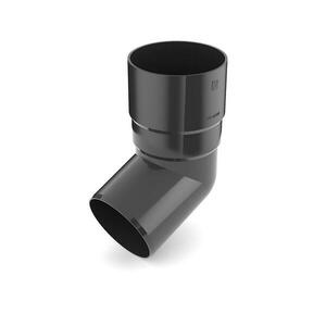 BRYZA Lefolyó könyök 63 mm, műanyag, grafit kép