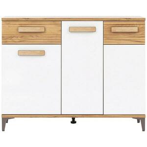 Komód Snobi Sb03 Tölgy Craft/Alpesi Fehér kép
