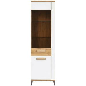 Vitrin L Snobi Sb08 Tölgy Craft/Alpesi fehér kép