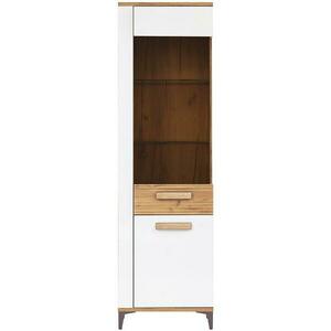 Vitrin P Snobi Sb09 Tölgy Craft/Alpesi fehér kép