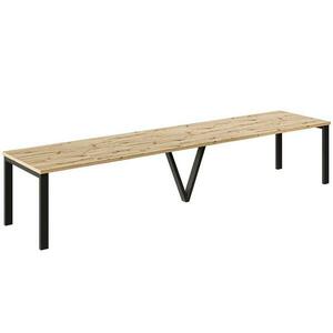 Kinyitható asztalok 130-405 cm Titan tölgy Artisan kép