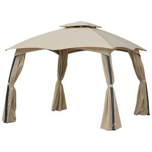 Kerti pavilon 3x3 m bézs kép