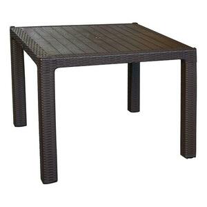 Asztal Infinitty barna 90x90 cm kép