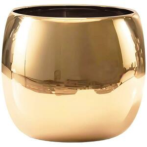 Virágcserép YS44179 Electroplating Effect D16xh15 Gold kép