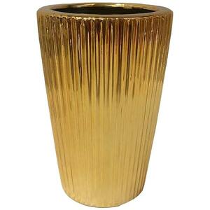 Virágcserép YS44193 Electroplating Effect D8xh12 Gold kép