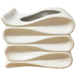 Virágcserép YS44172S ceramic 14x12x11, 5 White kép