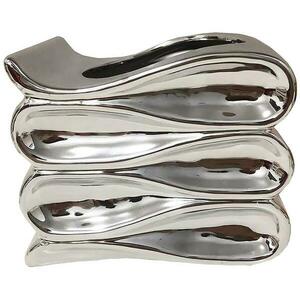 Virágcserép YS44172L Electroplating Effect 16x13, 5x13 Silver kép
