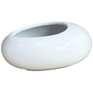 Virágcserép YS44170W ceramic 16x12x6, 5 White kép