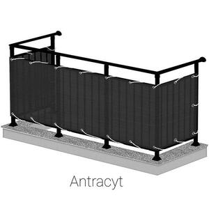 Terasz takaróponyva 90cm/500cm antracit kép