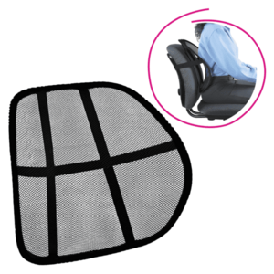 Ergonomikus háttámla, fekete, BEKIO kép