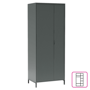Szekrény, cashmere krémszínű, STYLE LS 11 kép