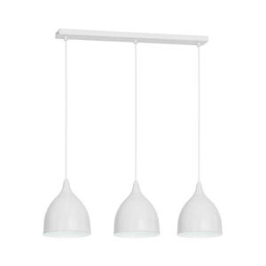 Csillár zsinóron NOAK 3xE27/15W/230V fehér kép