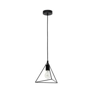 Csillár TREKANT 1 1xE27/60W fekete kép