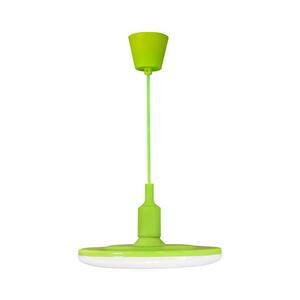 LED Függeszték KIKI 1xE27/15W/230V zöld kép