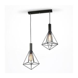 Csillár zsinóron DIAMOND 2xE27/60W/230V kép