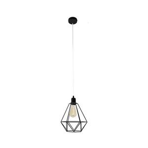 Csillár KARO 1xE27/15W/230V fekete kép