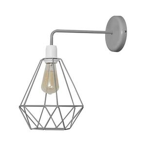 Fali lámpa KARO 1xE27/15W/230V szürke kép