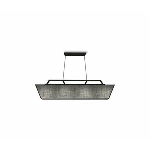 Csillár ROOF 4xE27/40W/230V fekete kép
