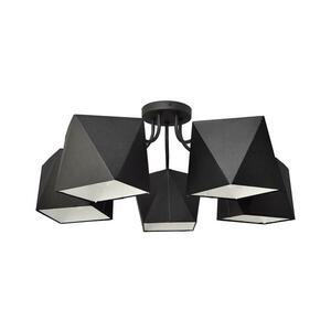 Csillár ADAMANT 5xE27/15W/230V fekete kép