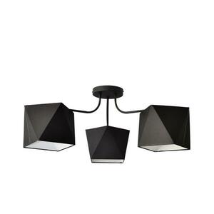 csillár ADAMANT 3xE27/15W/230V fekete kép
