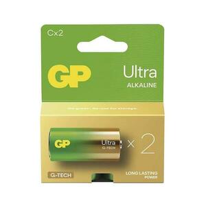 2 db alkáli elem C GP ULTRA 1, 5V kép