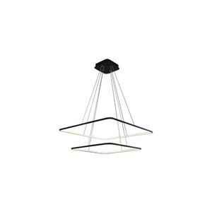 LED Csillár zsinóron NIX LED/50W/230V fekete kép