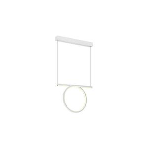 LED Csillár zsinóron LOOP LED/20W/230V fehér kép