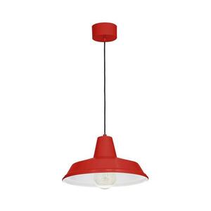 Csillár zsinóron CLASS 1xE27/15W/230V piros kép