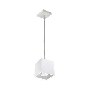 Csillár zsinóron QUAD 1 1xGU10/40W/230V fehér kép