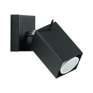 Fali spotlámpa MERIDA 1xGU10/40W/230V fekete kép