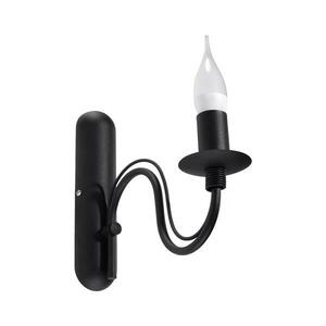 Fali lámpa MINERWA 1xE14/40W/230V fekete kép