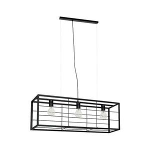 Csillár zsinóron FRAME 3xE27/60W/230V kép