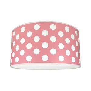 Gyerek mennyezeti lámpa DOTS PINK 2xE27/60W/230V rózsaszín kép