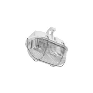 Kültéri fali lámpa OVAL 1xE27/60W/230V fehér IP44 kép
