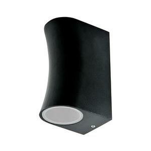 Kültéri fali lámpa BOSTON 2xGU10/10W/230V fekete IP44 kép