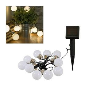 LED Napelemes dekoratív lánc LED/1, 2V 300 mAh 3, 8 m IP44 kép