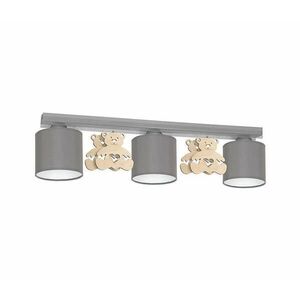 Gyerek mennyezeti lámpa BEAR 3xE27/60W/230V kép