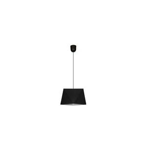 Csillár zsinóron DIAMENT 1xE27/60W/230V fekete kép