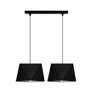Csillár zsinóron DIAMENT 2xE27/60W/230V fekete kép