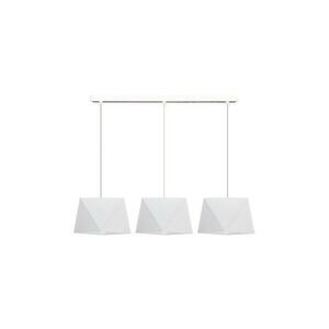Csillár zsinóron DIAMENT 3xE27/60W/230V fehér kép