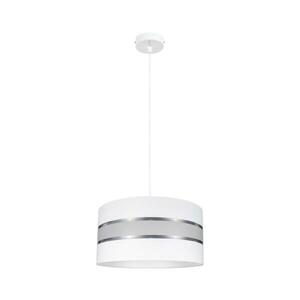 Csillár zsinóron CORAL 1xE27/60W/230V fehér kép