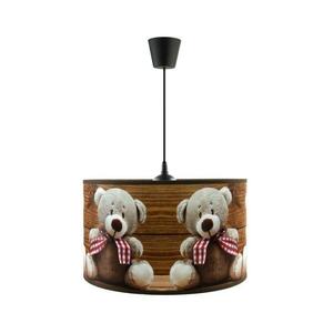 Csillár zsinóron BEARS 1xE27/60W/230V kép
