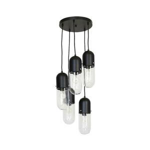 Csillár zsinóron PILL 5xE27/60W/230V kép