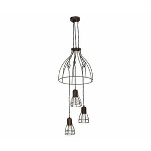 Csillár zsinóron SHEILA 3xE27/60W/230V kép