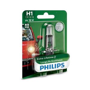 Philips Autó izzó Philips ECO VISION 12258LLECOB1 H1 P14, 5s/55W/12V kép